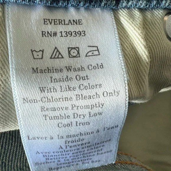 EVERLANE The High Rise Flare Jeans Size 26 - Picture 10 of 12